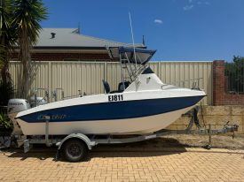 2011 SEACAT 510 FC TWIN HULL BOAT