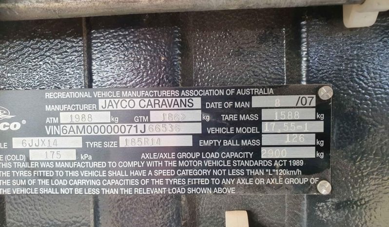 
								2007 Jayco Sterling 18ft Caravan full									