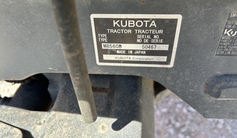 
								2013 KUBOTA M8560D Tractor – 3,298 Hours full									