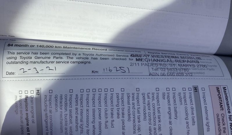 
								2014 Toyota Landcruiser Prado Altitude 4×4 3.0DT 4 cylinders Diesel full									